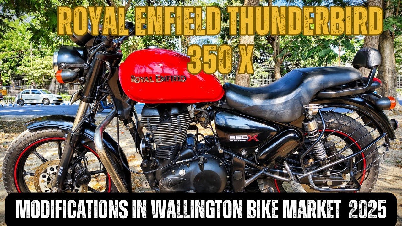 My New Royal Enfield Thunderbird 350 X Modification || Wallington Bike Market In 2025 ||Total Cost 😱
