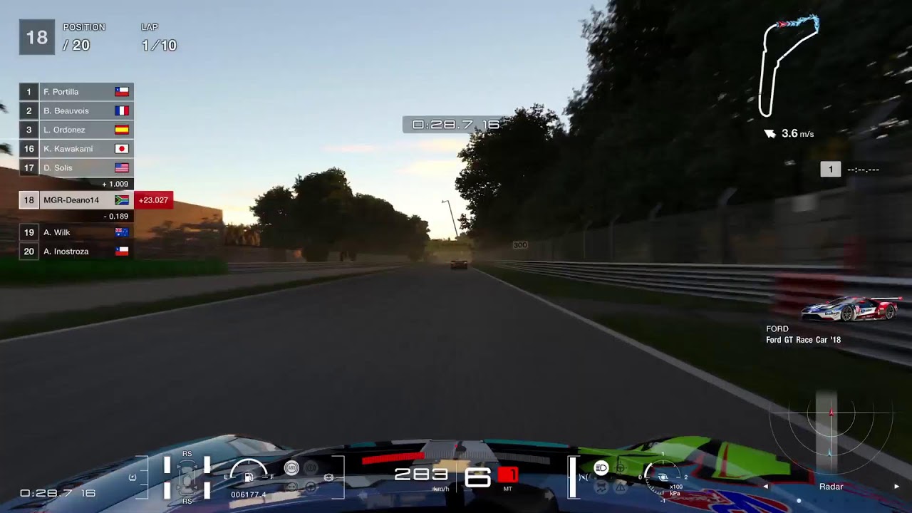 GT Race Engineer Test