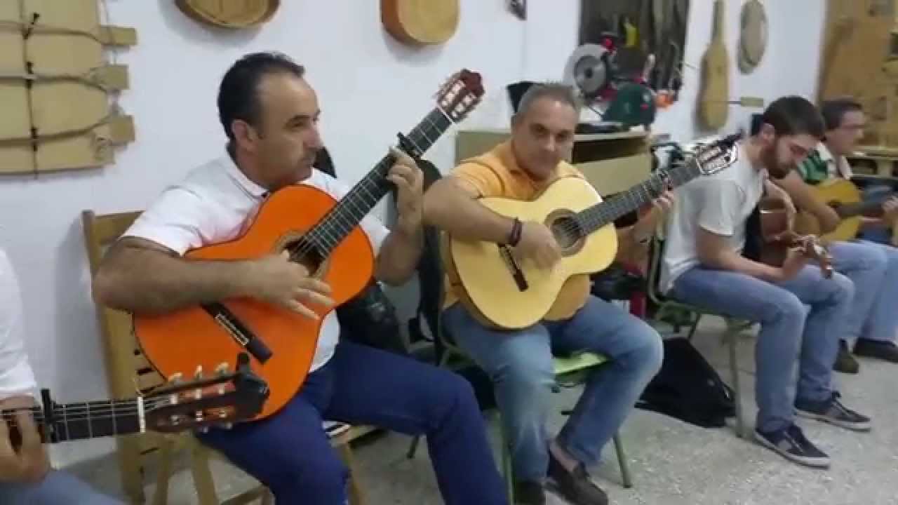 Clases de cantes y toques de Alosno.