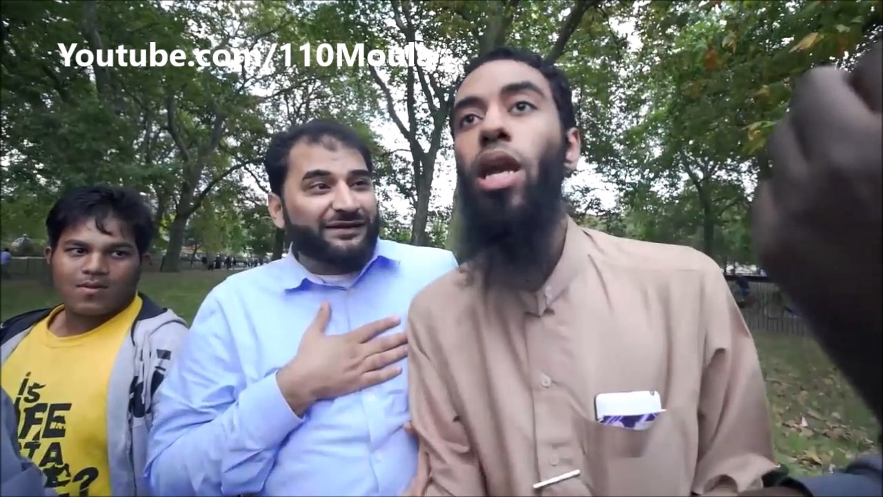 'Sunnis' Fight in the speaker corner (Hyde park London), wahabi attack