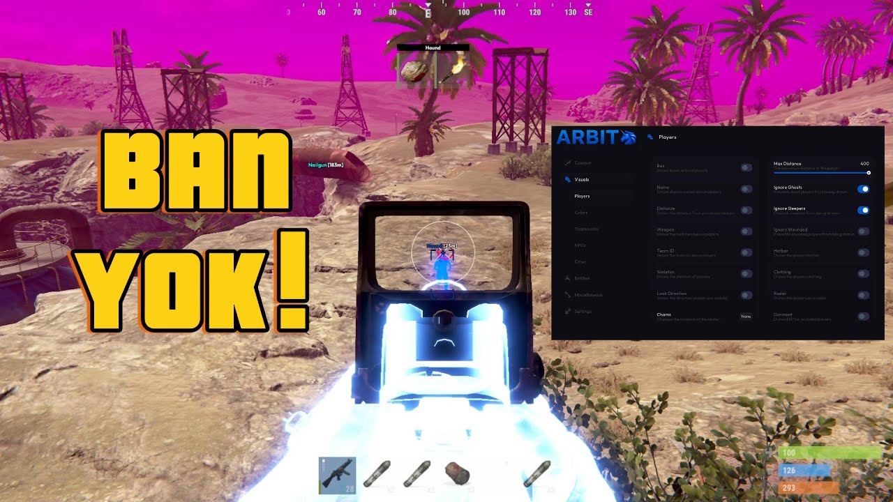 RUST HİLESİ İLE TÜRK SUNUCUSUNU AĞLATTIM! - RUST TÜRKÇE