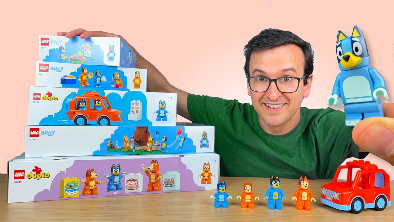 Here's Every LEGO Bluey set!! (REVIEW)