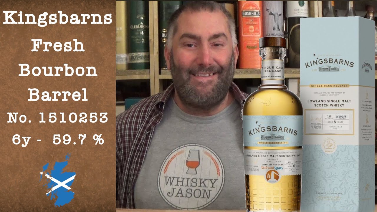 Kingsbarns 6y Fresh Bourbon Barrel 510253 Selected for Germany by Vibrant Stills Alba Import