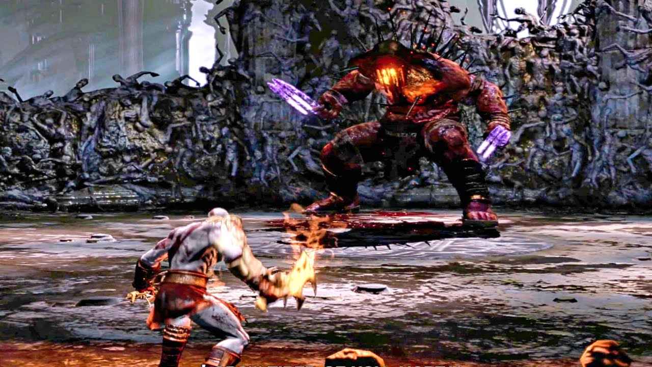 Kratos Vs Hades Boss Fight Scene - God of War 3 PS5 (4K 60FPS)