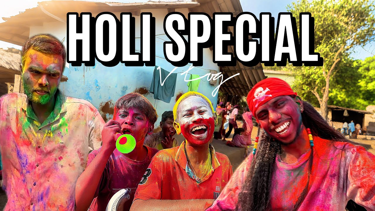 HOLI SPECIAL IN SUKMA VLOG 😂😎||#funny #holi #holispecial ￼