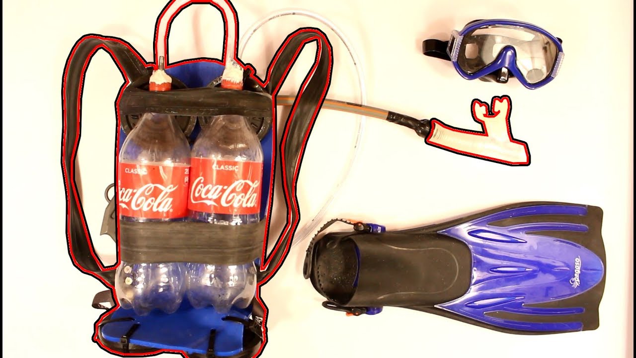 Tauchgerät aus Cola-Flaschen bauen!