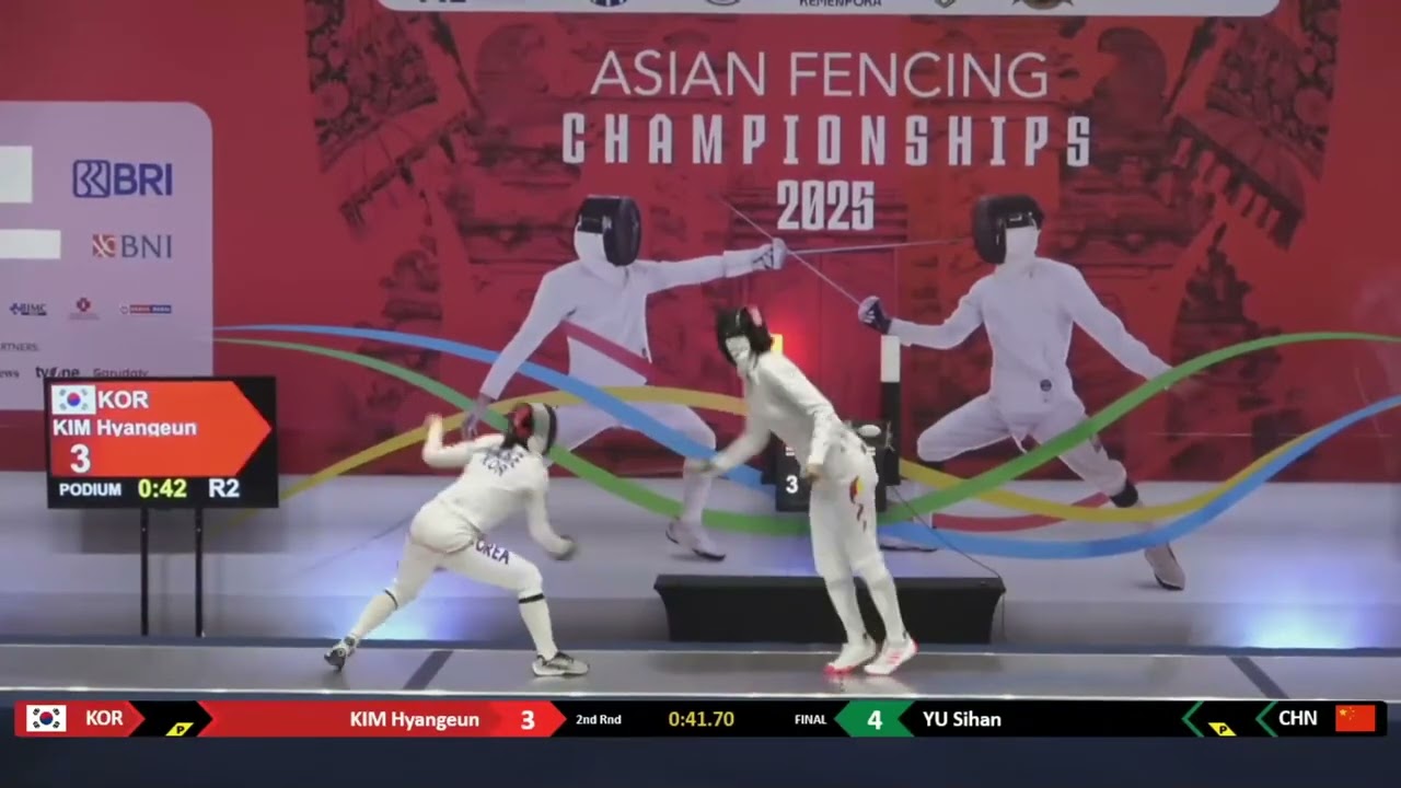 Asian Champs 2025 SWE TEAM - GOLD - South Korea v China