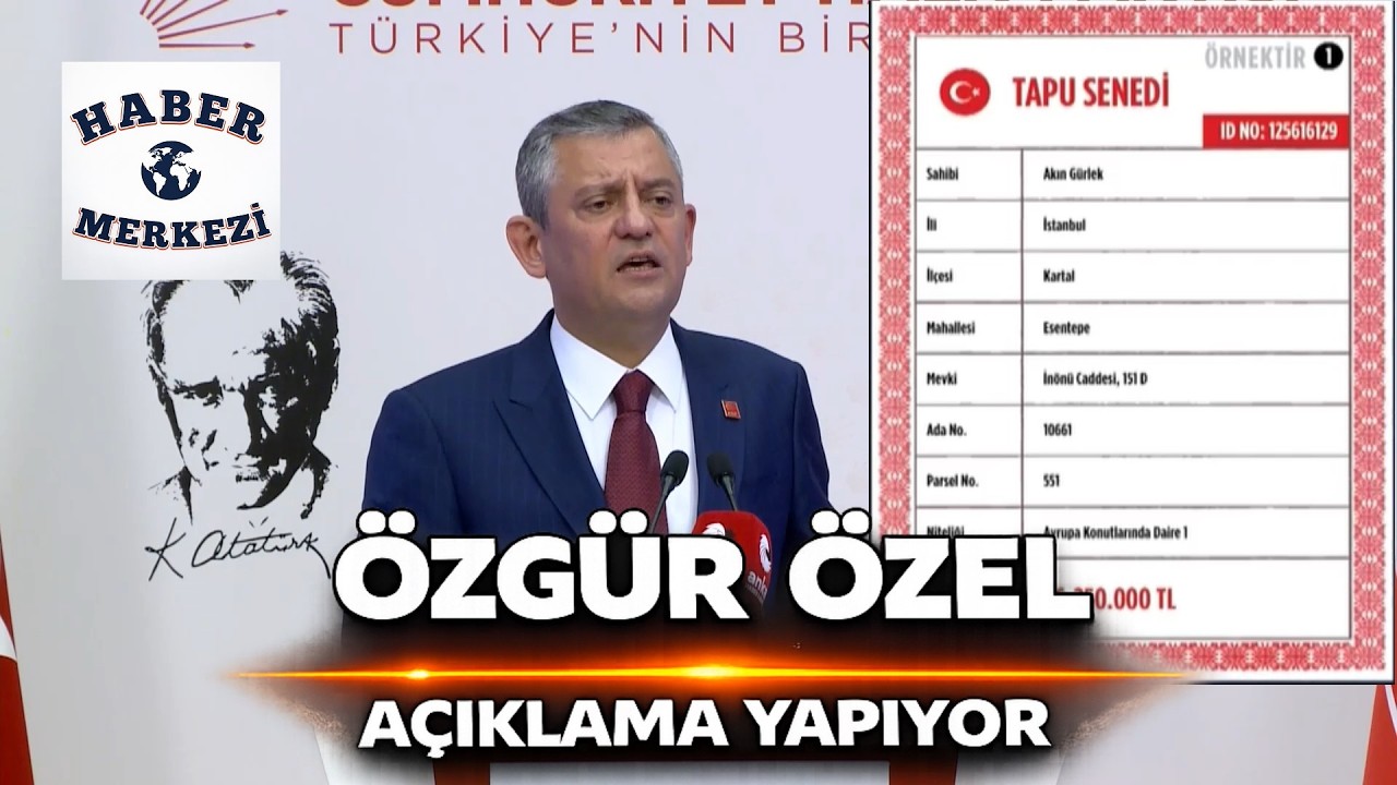 Özgür Özel’den 