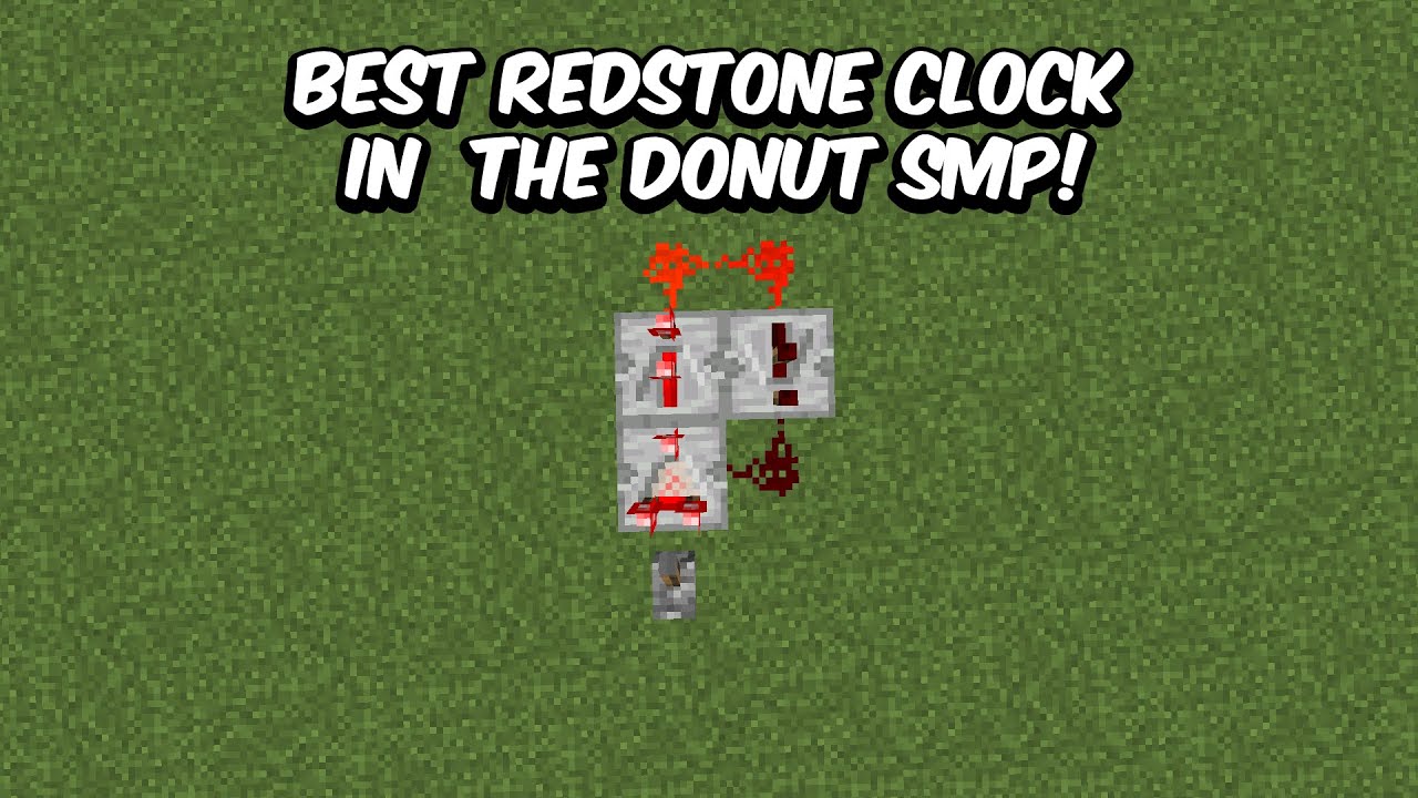 Best Redstone Clock in the DonutSMP!