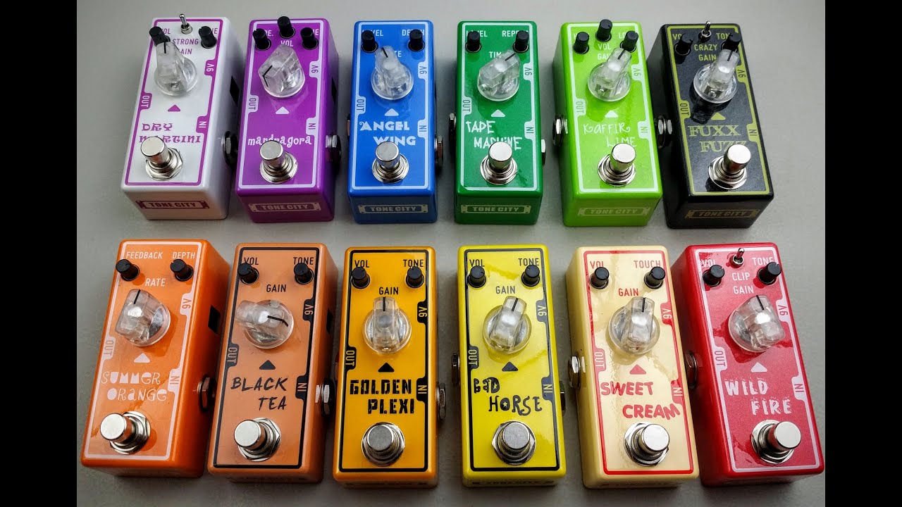 Tone City Mini Pedals