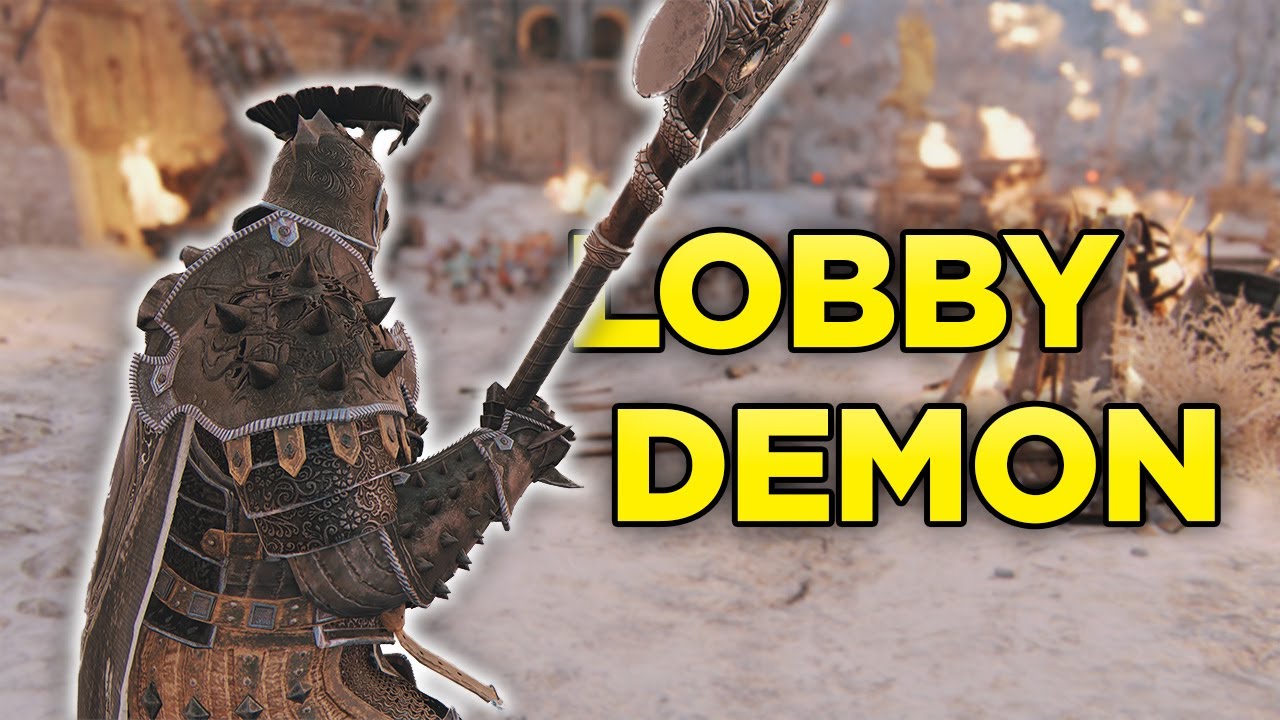 Becoming The Lobby Demon! | For Honor Dominion