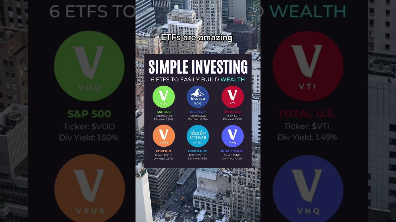 The best investing strategies are often the simplest - and ETF investing makes building wealth easy!