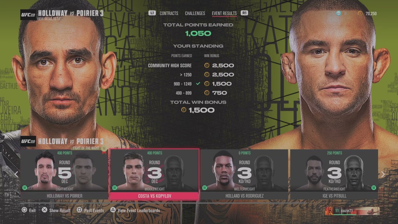 EA SPORTS UFC 5_My thoughts.On UFC 318.