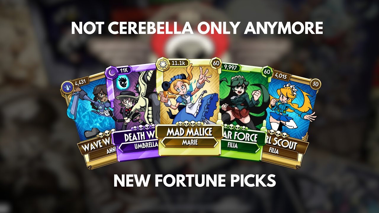 Not cerebella only anymore | Skullgirls mobile
