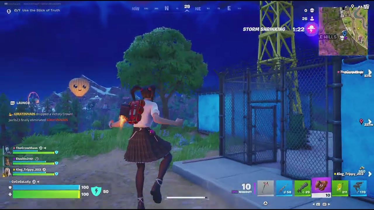 #4th Place Zero Build Squads Fortnite Battle Royale