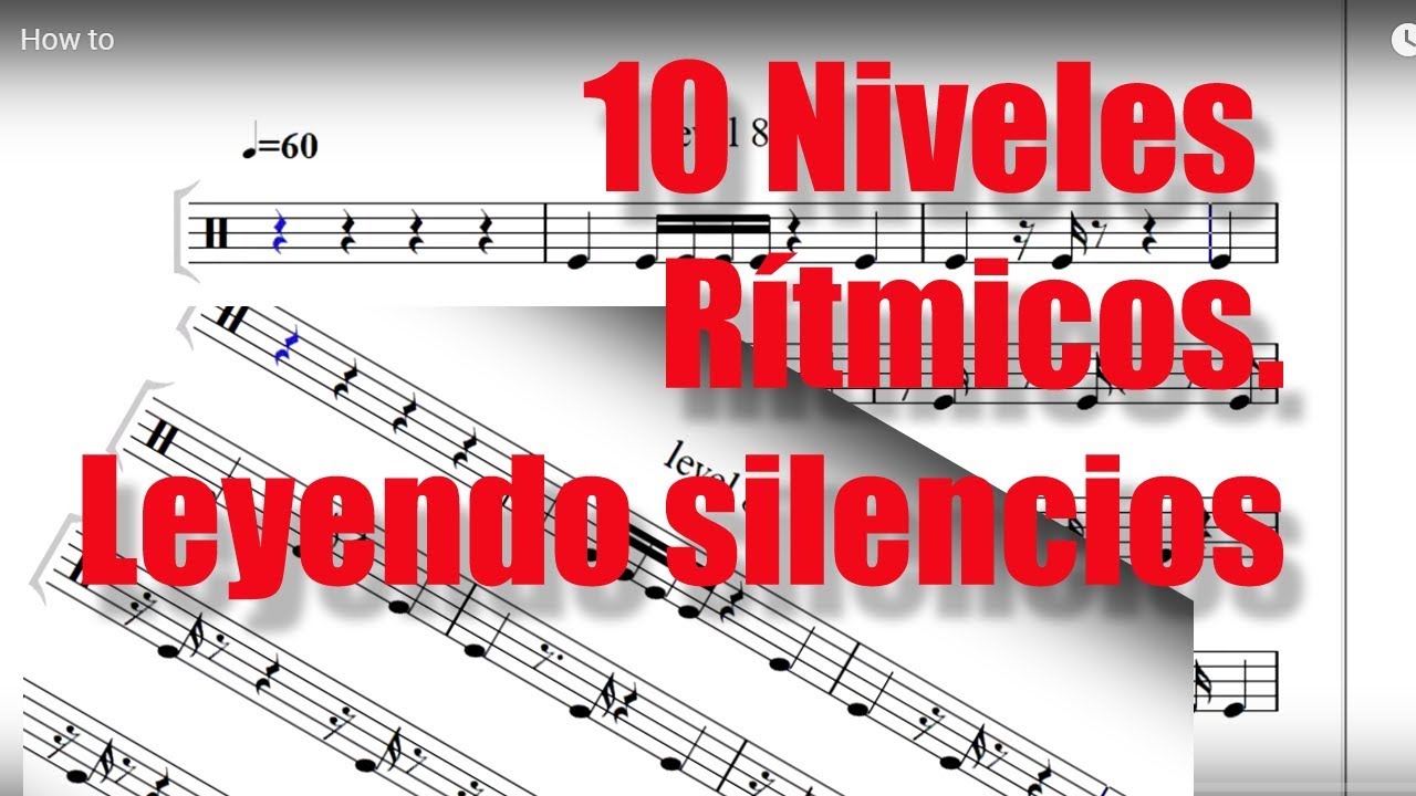 10 Niveles de Lectura Rítmica: Leyendo silencios