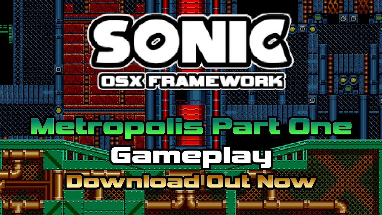 The OSX Framework GMS2.3: Metropolis Part One (Full Stage Gameplay) with Download in Description