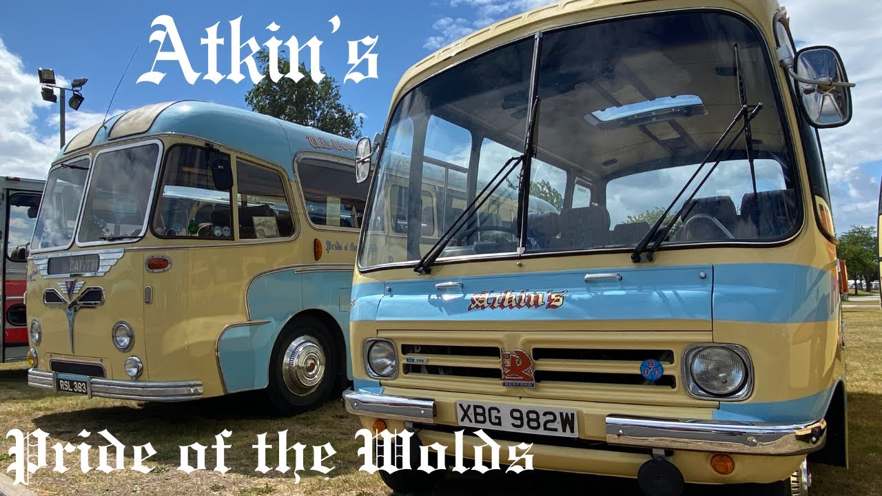 George Atkin AEC Society Rally Newark Bedford CF Plaxton Mini Supreme  & Roe Dalesman Reliance #bus