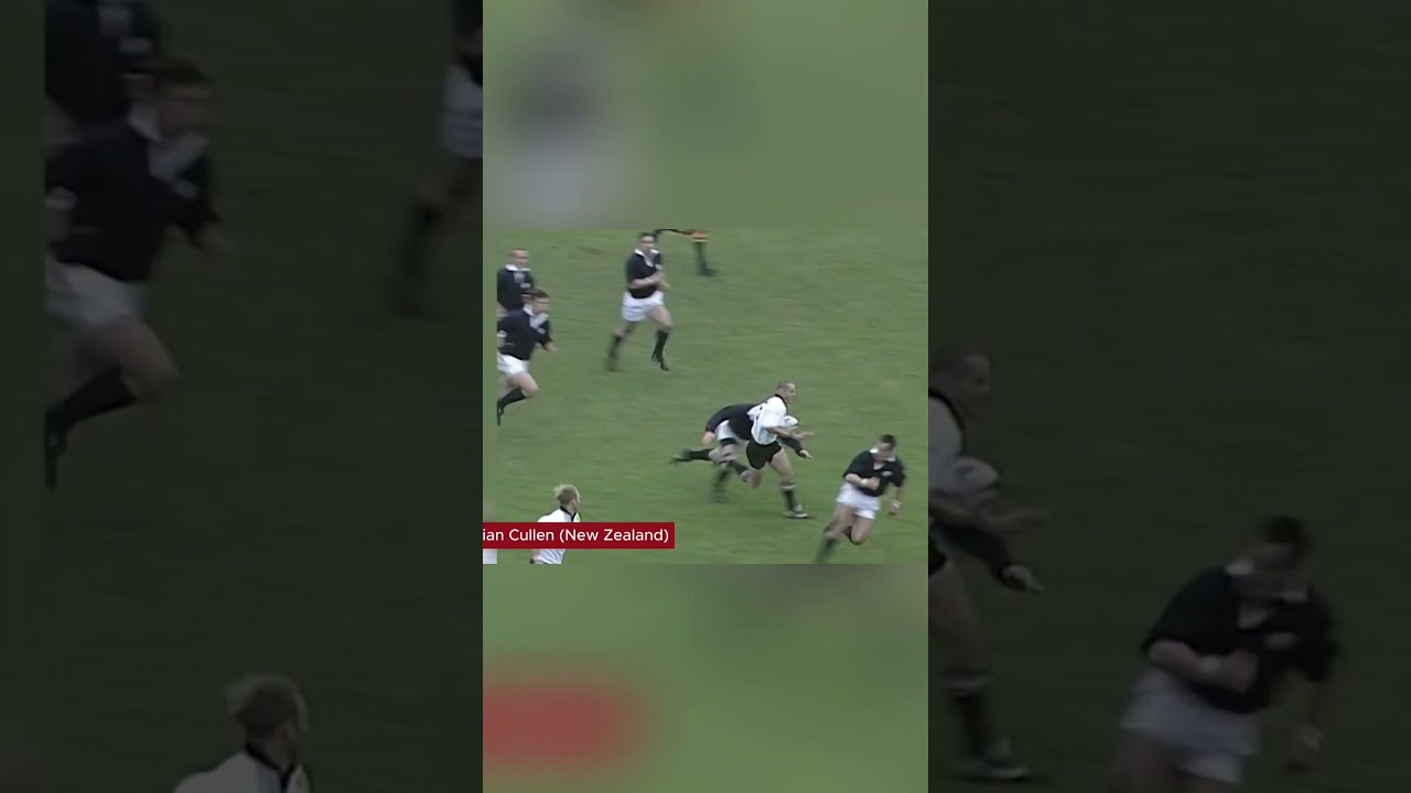 Jonah Lomu vs Christian Cullen:Rugby Legends Clash! Epic Tries!