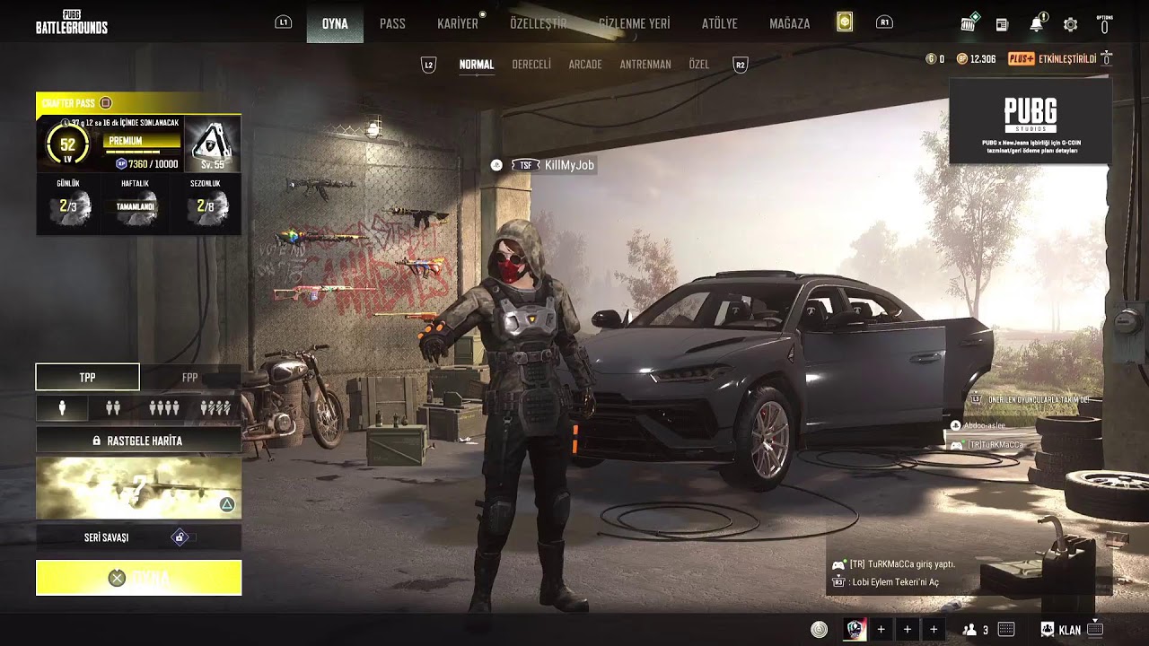 Ps 5 PUBG: Solo Sohbet Muhabbet
