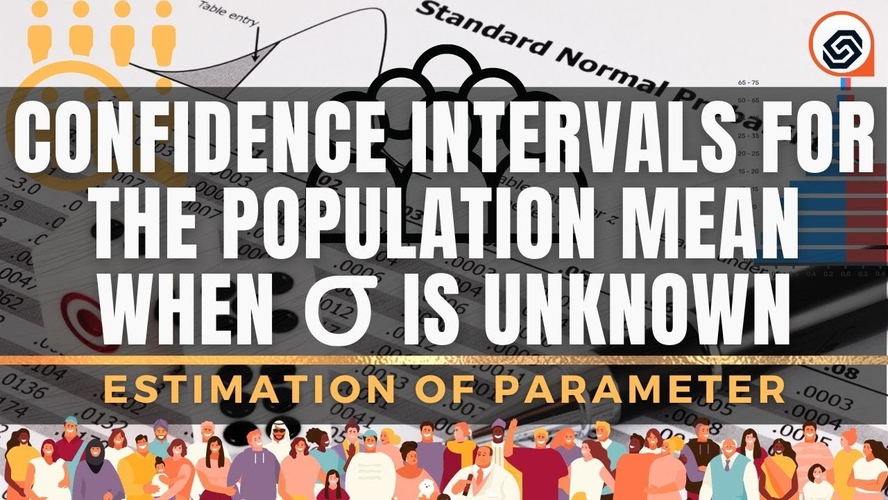 Confidence Intervals for the Population Mean When Population Standard Deviation is Unknown