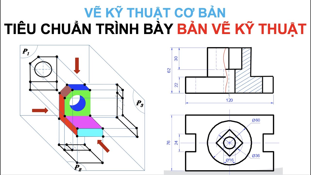 Bài 1. Những tiêu chuẩn về trình bày bản vẽ kỹ thuật (technical drawing)