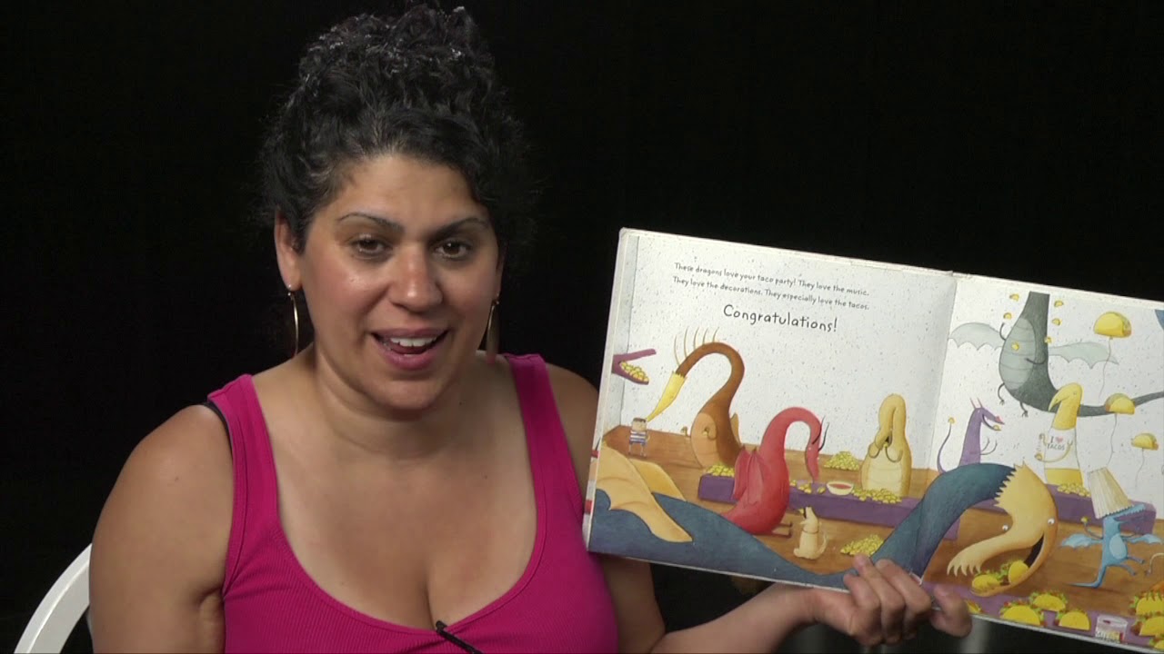 5 Minute Bed Time Stories with Ms. Elaine - Dragons Love Tacos