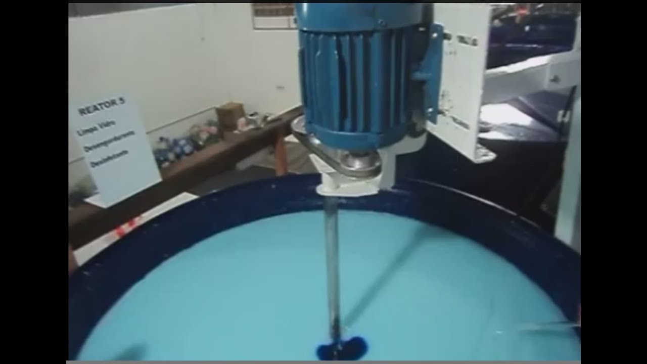 329 - Agitador para 1000 litros amaciante de roupas