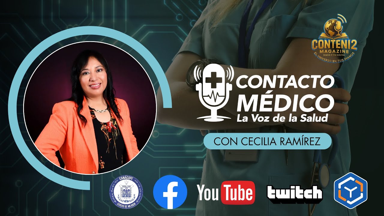 Estreno! Contacto Médico – La Voz de la Salud Lunes 09 de febrero 10 am