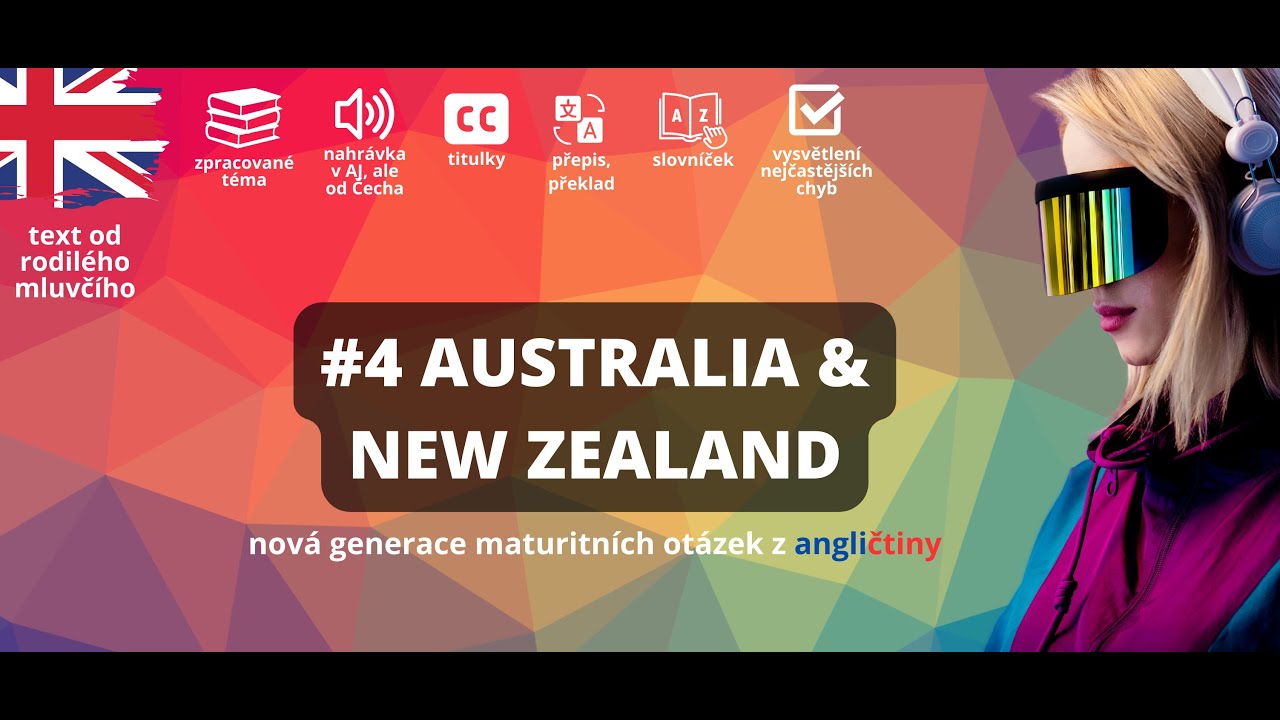 MATURITA Z ANGLIČTINY: Austrálie a Nový Zéland (Australia & New Zealand) (SnadnaMaturita.cz)