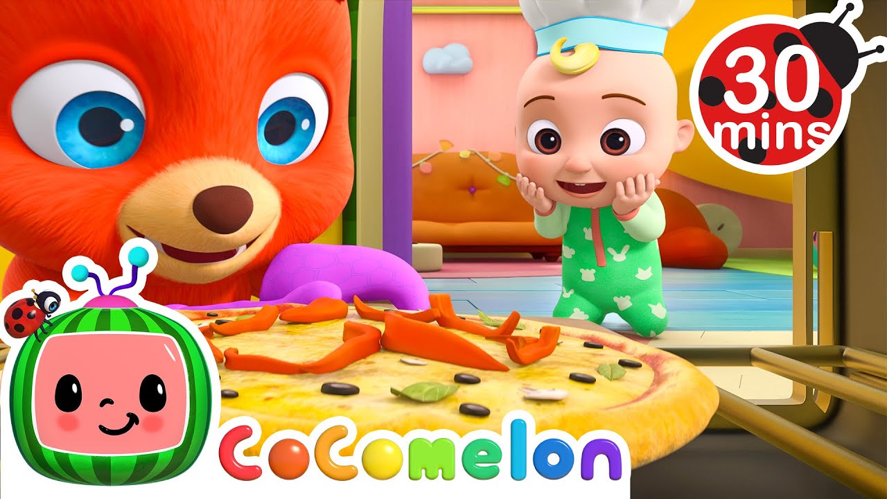 Boba’s Pizza Adventure! 🍕  | JJ's Animal Adventure✨Cartoons for Kids Fantasy Playground