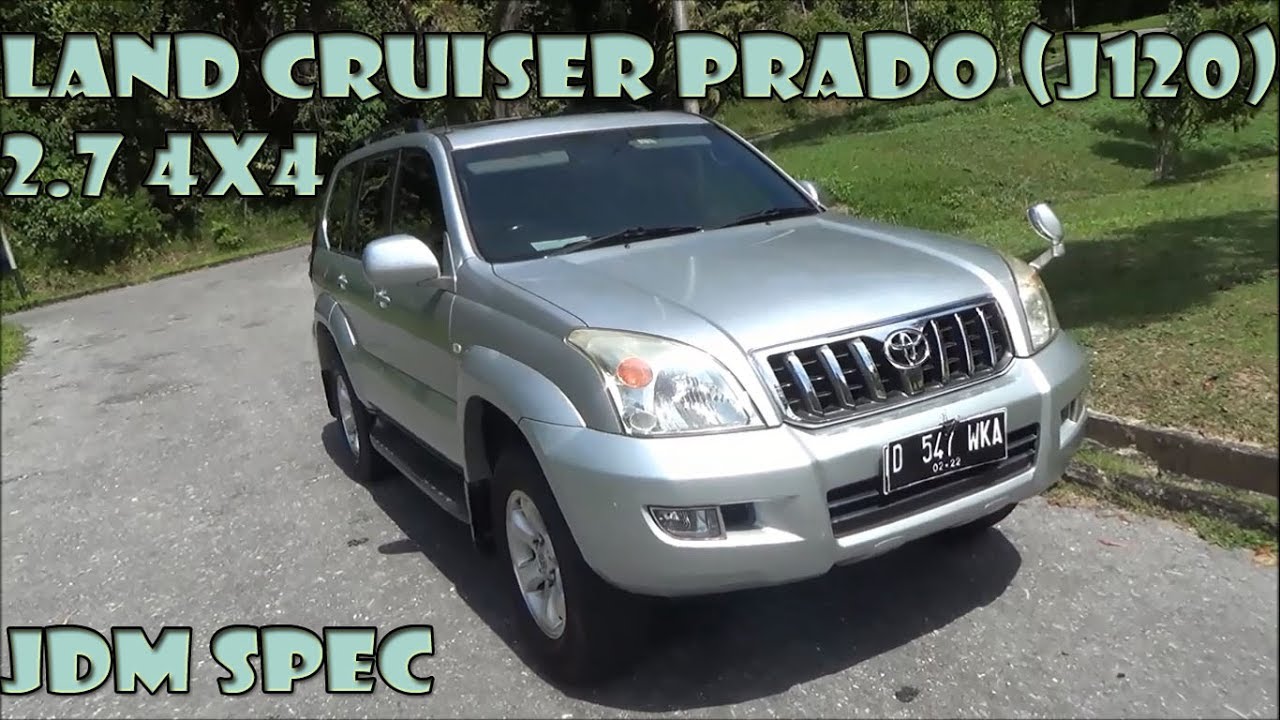 Review Toyota Land Cruiser Prado 2.7 4x4 Tahun 2005 (JDM Spec)