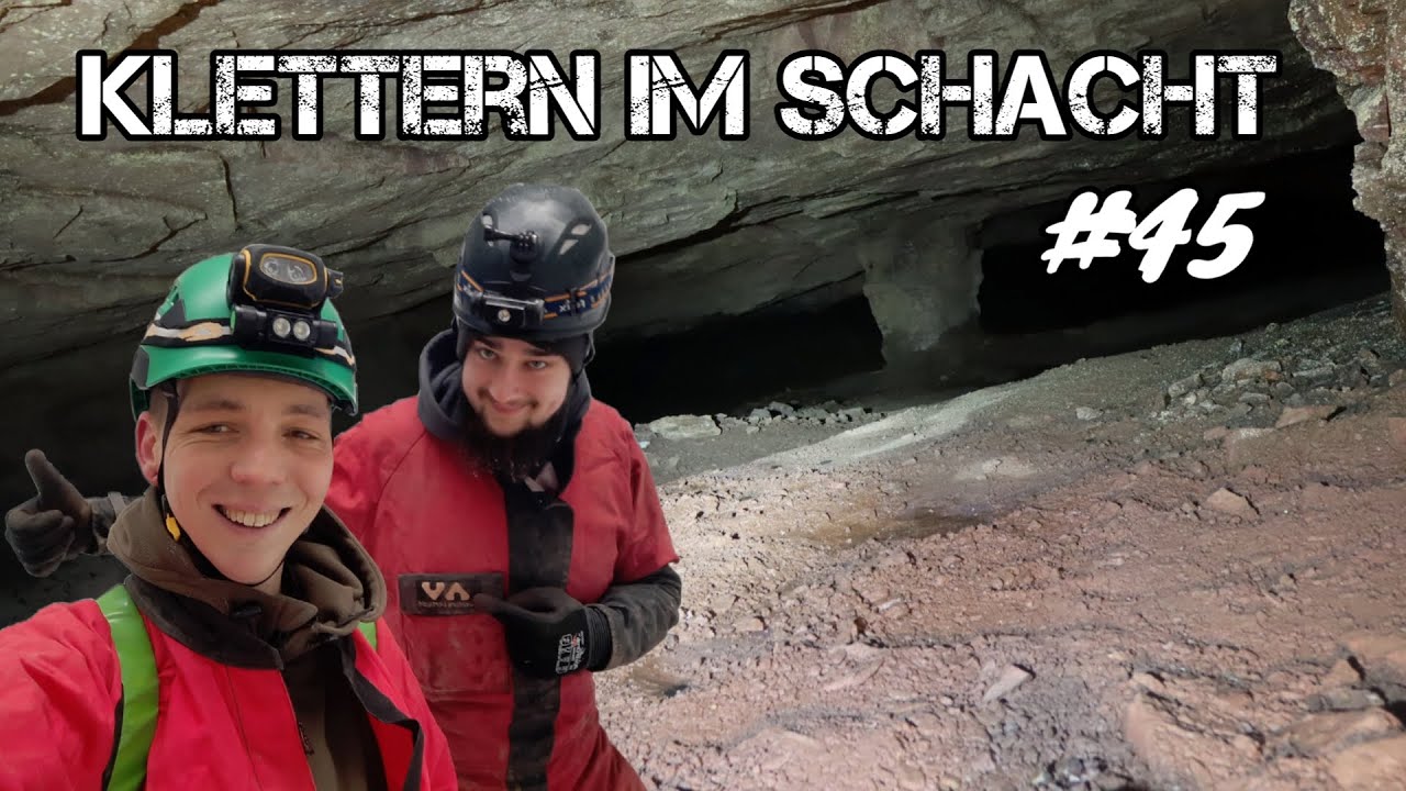 Klettern im Schacht ☠️ - Vorstieg im Erzgebirge