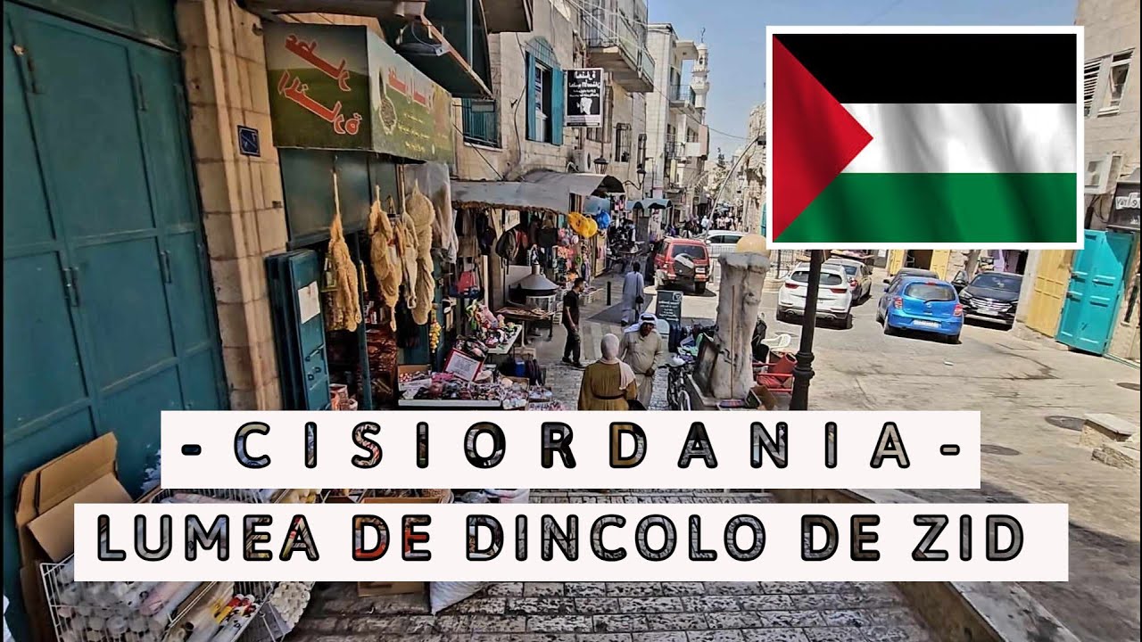 PALESTINA, locul unde s-a nascut IISUS, inconjurat cu ziduri de 10 metri