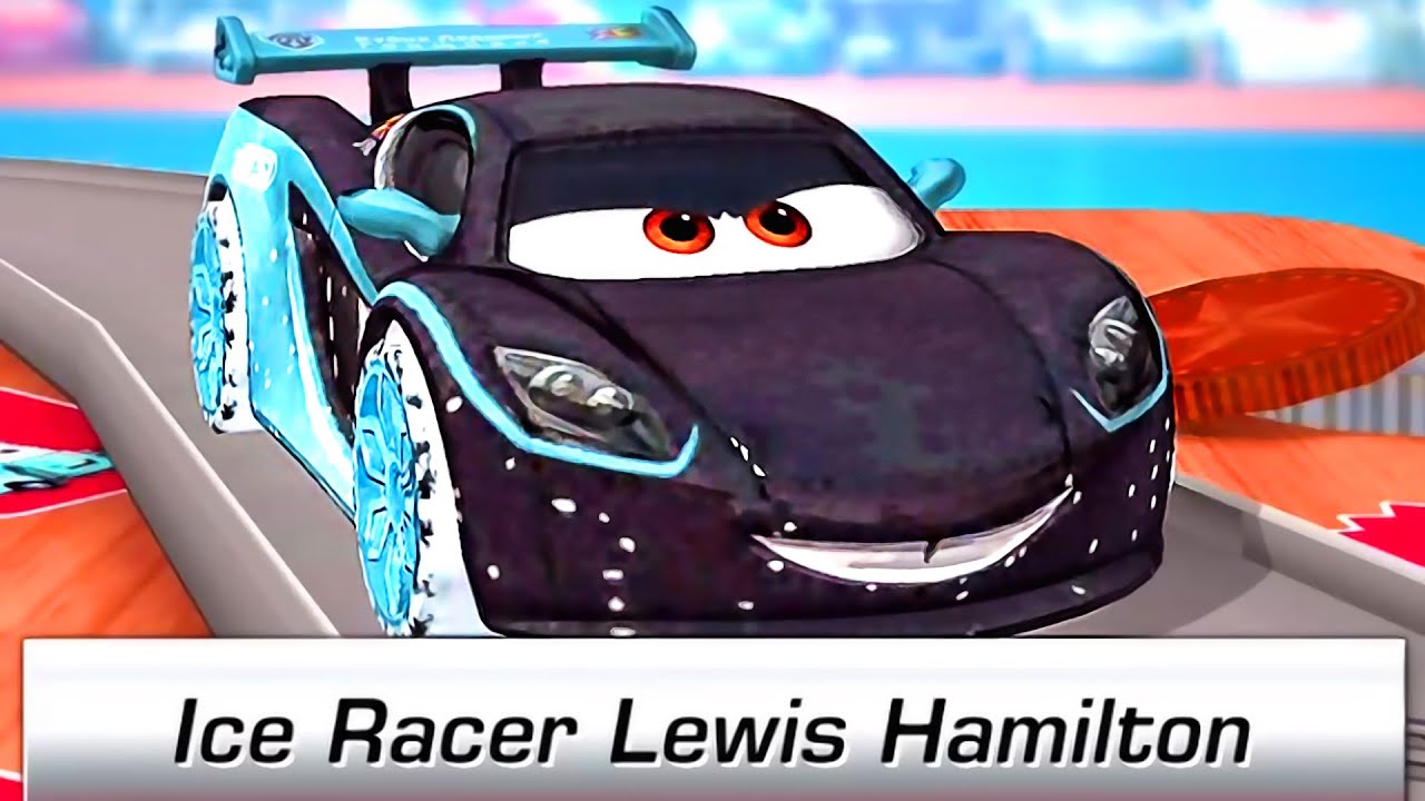 Cars Daredevil Garage - Lewis Hamilton (Ice racer)