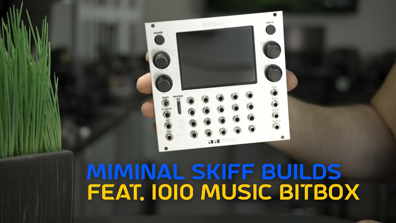 Minimal Eurorack Sampler Skiff Build при участии 1010 music bitbox Mutable Instruments Beads Часть 1