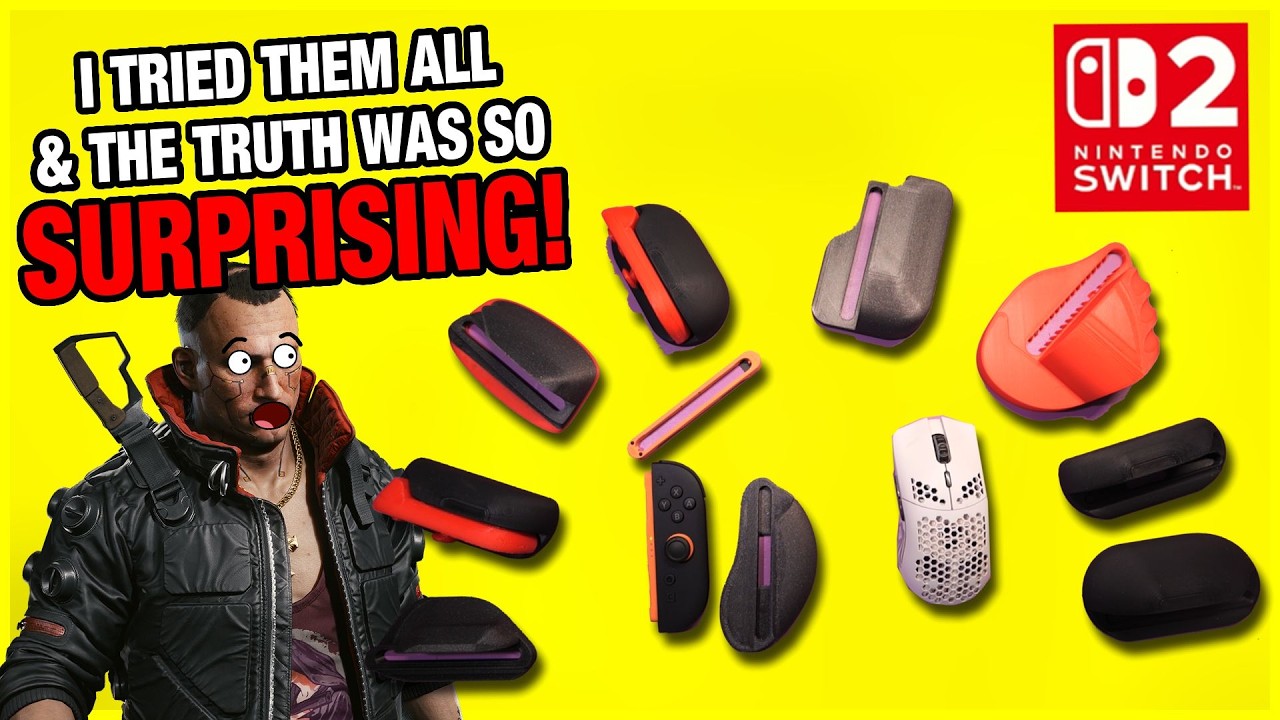 I Tried 12 Mouse Grips For Switch 2 & Here's EVERYTHING I Learned! (BIG SURPRISE!)