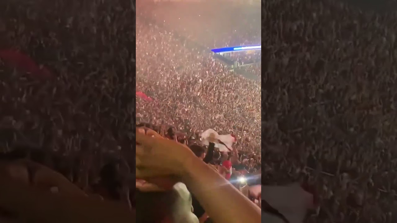Flamengo's Inferno: Maracan&atilde; Stadium Boiling with Passion #brazil #flamengo #maracan&atilde; #football