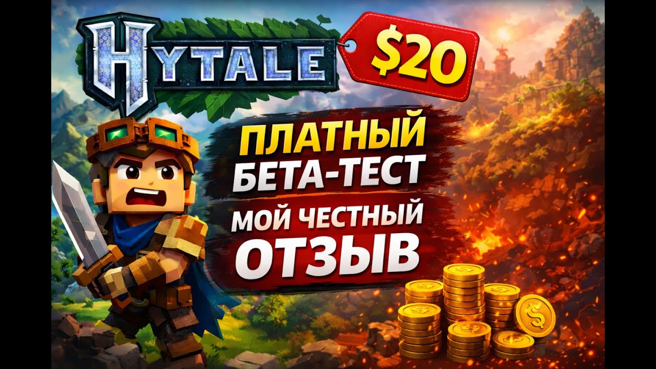 Hytale — Платный бета-тест за 20$? Мой честный отзыв.