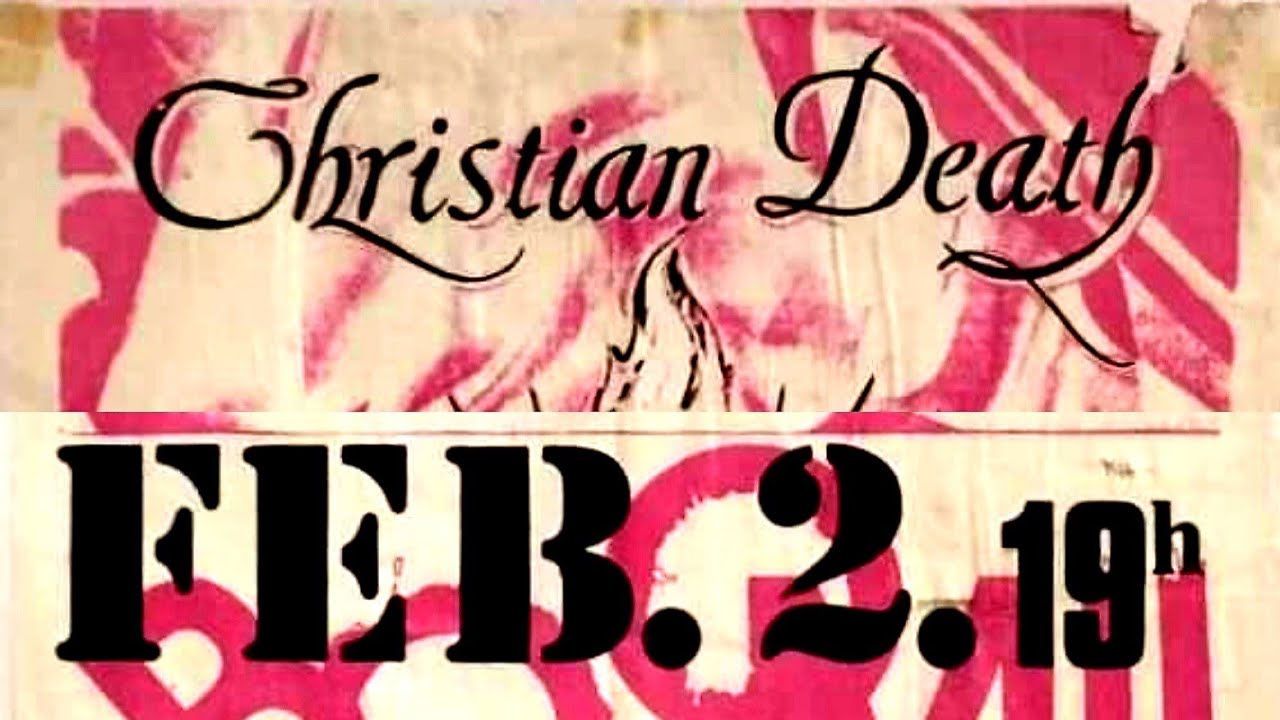 Christian Death - Petőfi Csarnok, Budapest, Hungary, 2 feb 1990 FULL LIVE CONCERT