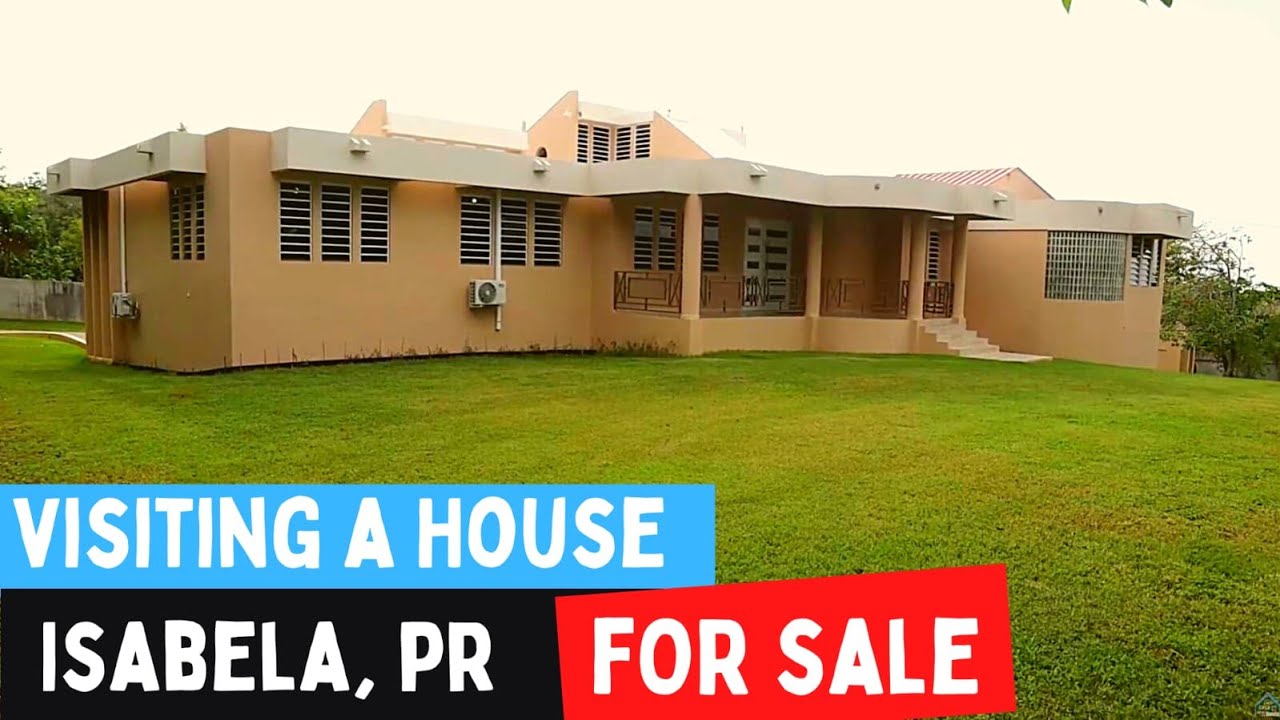 Visité casa en el campo a la venta en Isabela PR cerca de Jobos