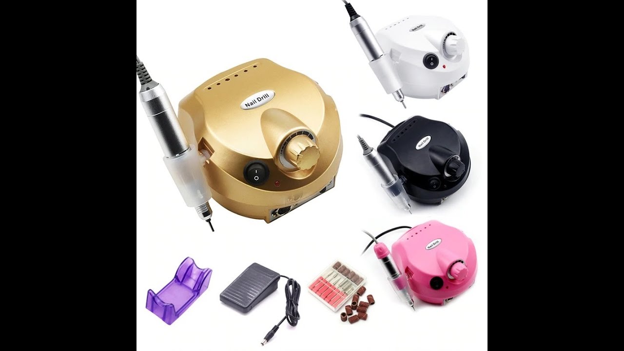 Pulidor de uñas profesional de pedal 30.000rpm  Drill Pro - Col Virtual Cali Colombia