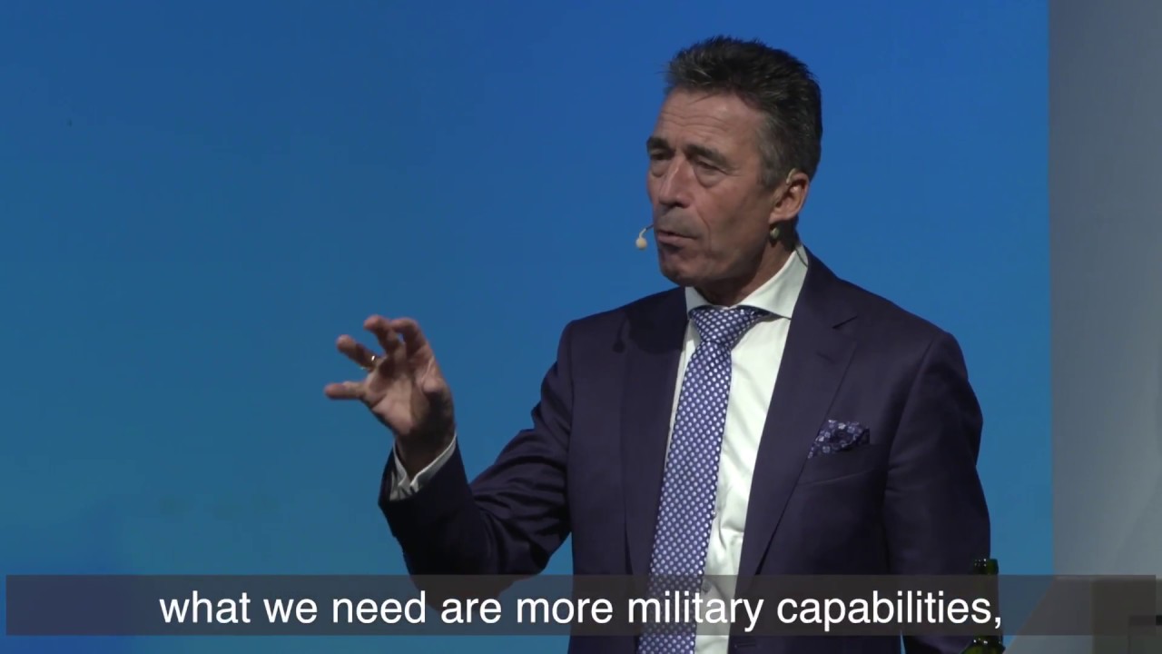 Anders Fogh Rasmussen – Former Danish Prime Minister and Secretary General for NATO