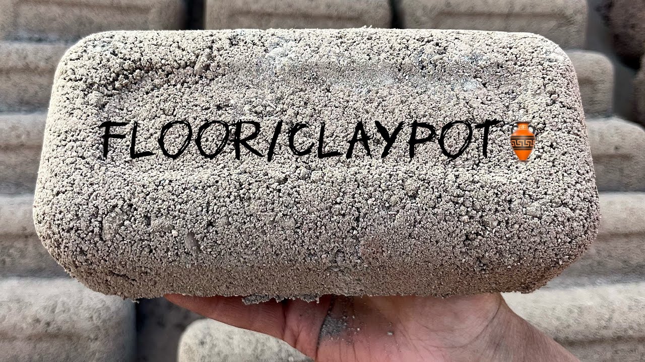 ASMR | New 🫡| Handmade Texture Dry afloor and Claypot crumbling 
