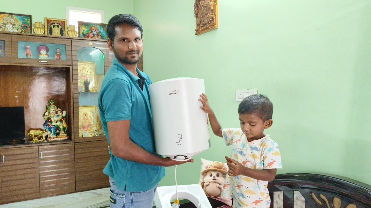 V- Guard 10L Water Geyser Unboxing Video ||Sieta plus Gyser #water #geyser #heater #10litres