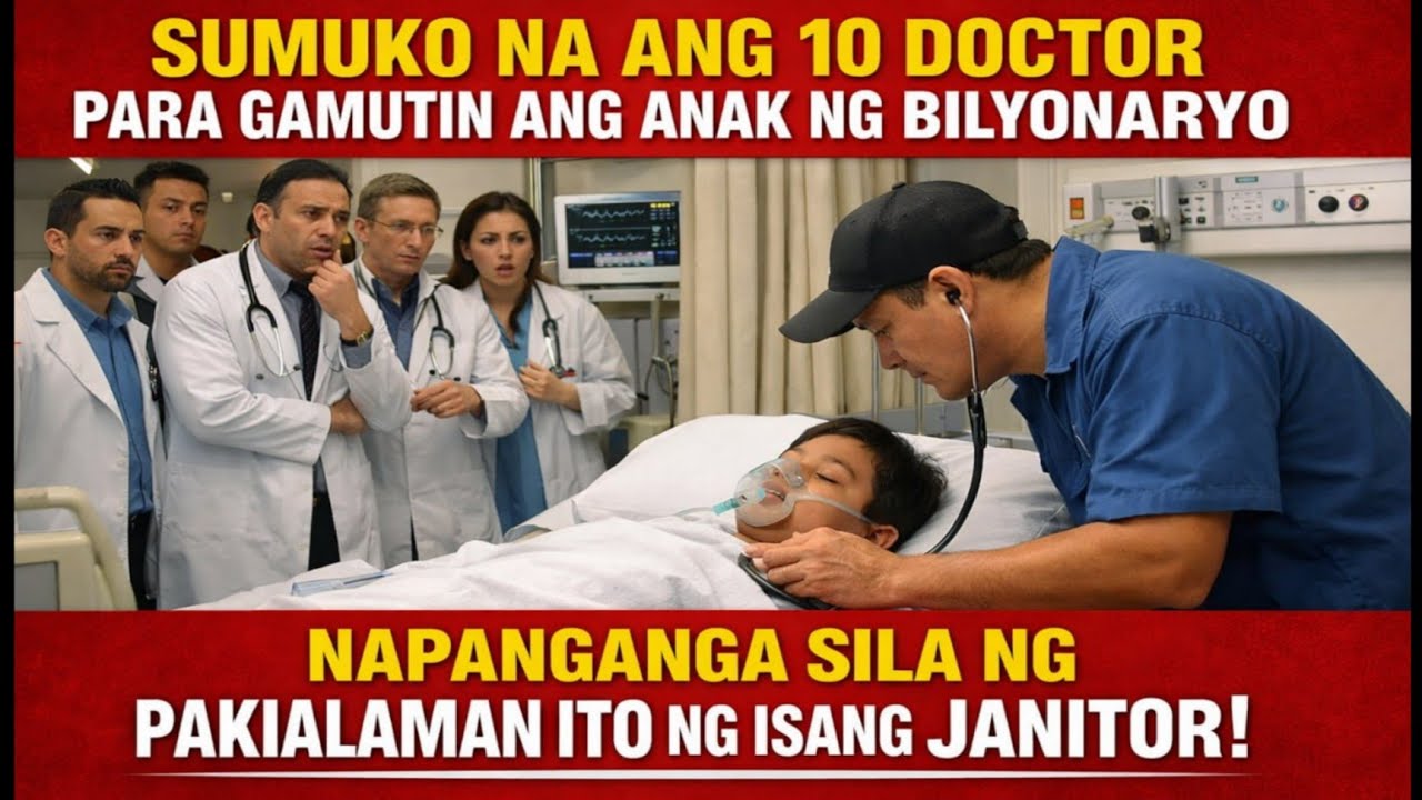 JANITOR, GINAMOT ANG ANAK NG BILYONARYO!! | Billionaire CEO | Bilyonaryo Story