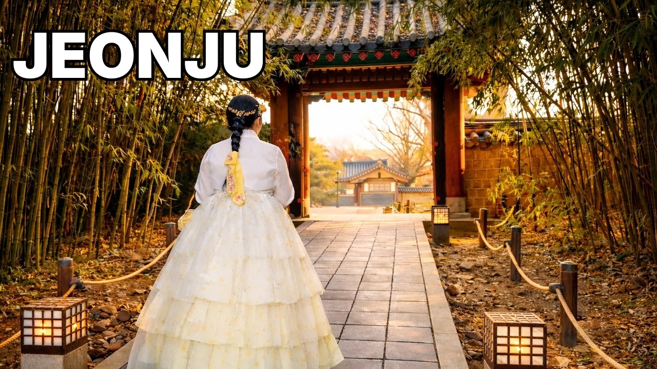 Jeonju Hanok Village Day Walk | Korean Street Food and Historic Alleys