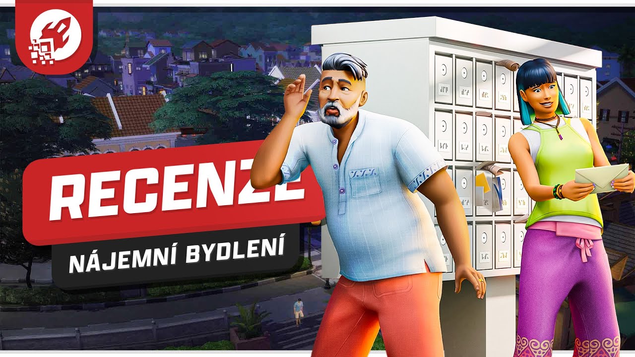 Krásné město a byty zamořené plísní - The Sims 4 Nájemní bydlení