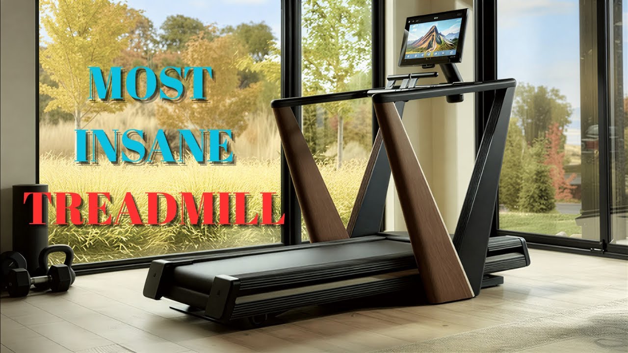 The World’s Most Luxurious Treadmill Just Changed Home Gyms Forever