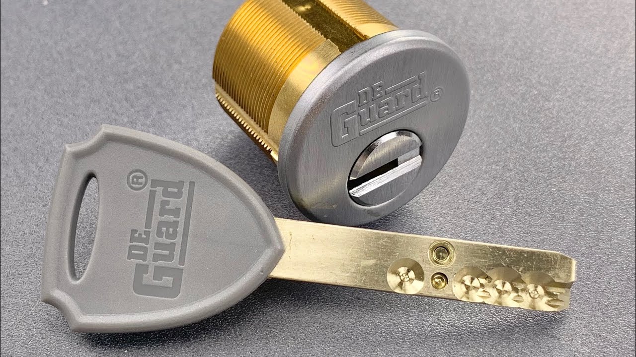 [1170] Копия с высокой степенью защиты: цилиндр замка DeGuard Pin-in-Pin